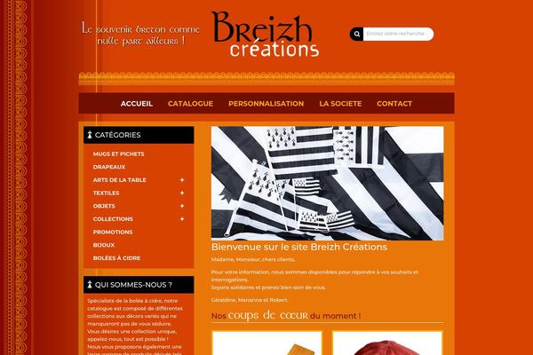 breizhcreations.com site used Breizhcrea