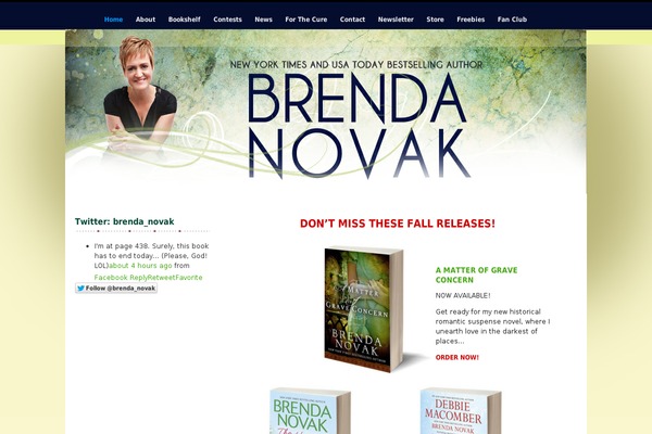 brendanovak.com site used Bn-divi