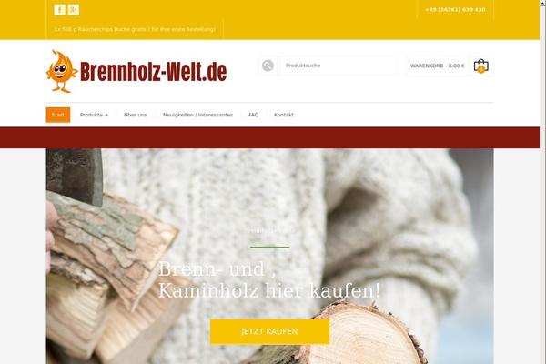 brennholz-welt.de site used 123garden_child_theme