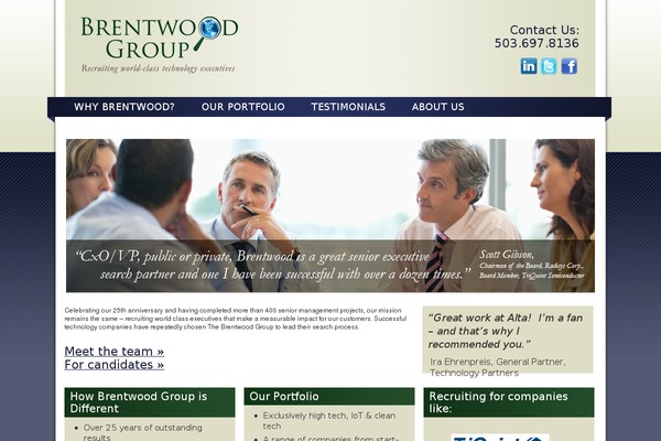 brentwoodgroup.com site used Brentwood