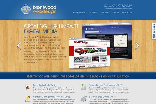 brentwoodwebdesign.co.uk site used Webdesignessex