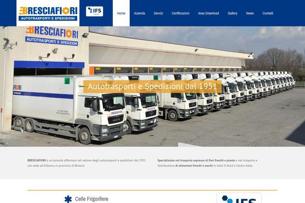 Impreza theme site design template sample