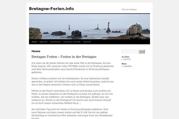 bretagne-ferien.info site used Responsivetwentyten-v1.0.3