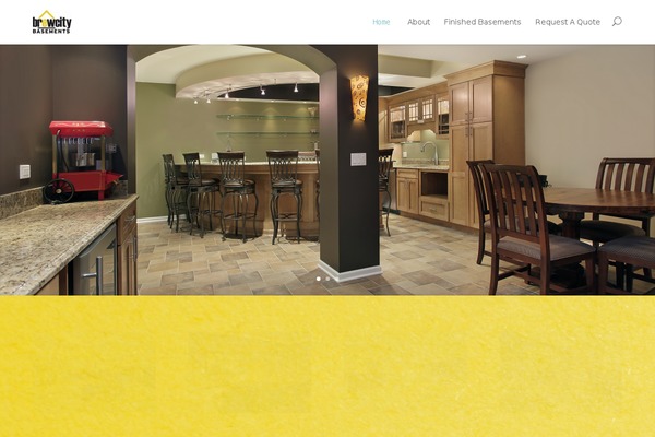 Divi theme site design template sample