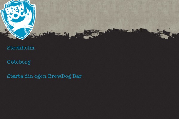 brewdogbar.se site used Brewdog