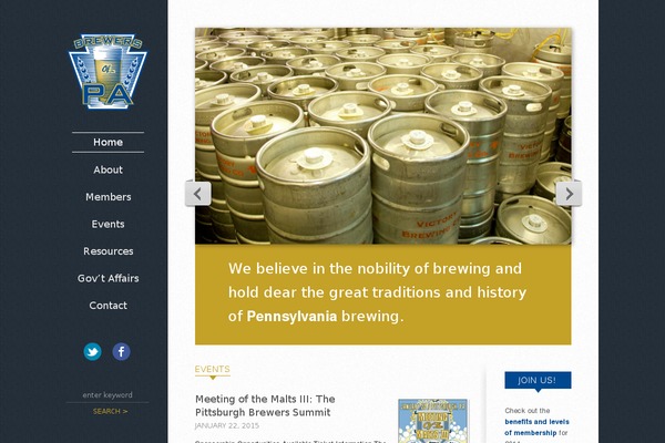 brewersofpa.org site used Pabrew