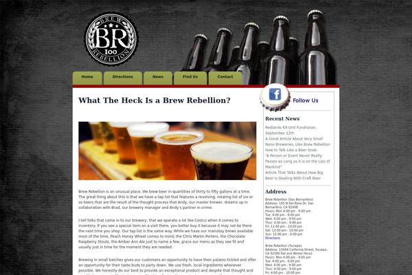 brewrebellion.com site used Beertimetheme