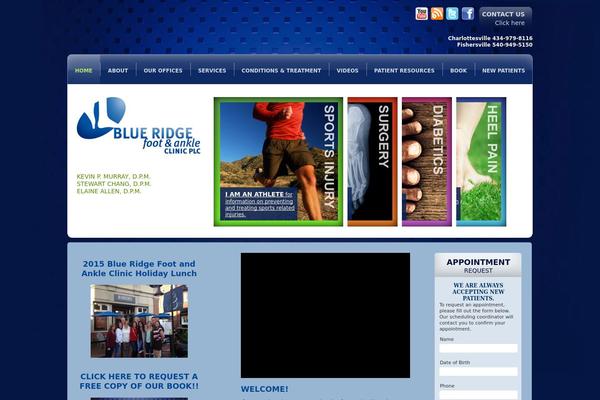 brfootandankle.com site used Blueridgefoot