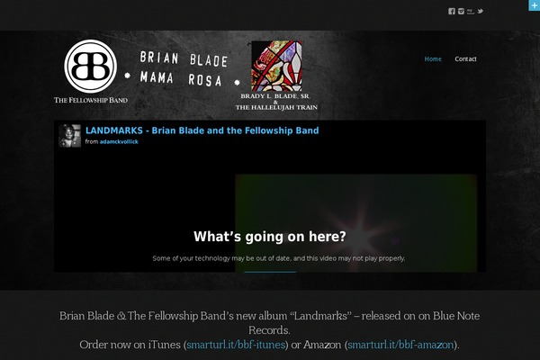 brianblade.com site used Bblade