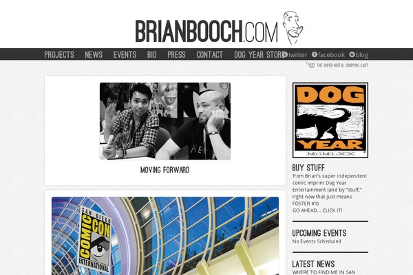 brianbooch.com site used Brianbooch