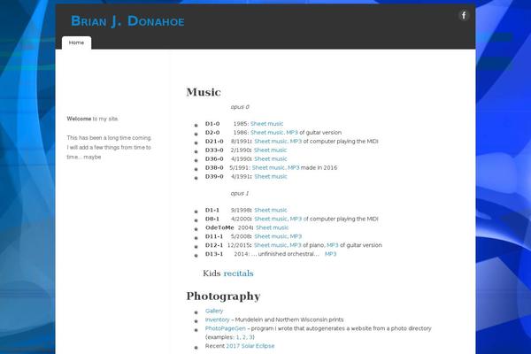 Mantra theme site design template sample