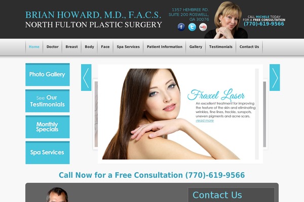 brianhowardmd.com site used Howard