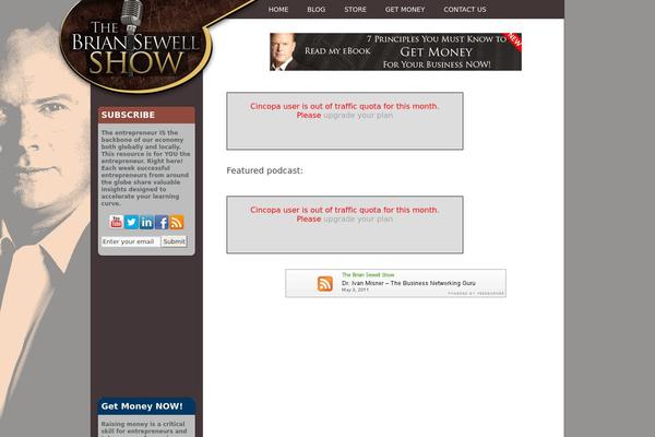 briansewellshow.com site used Briansewell