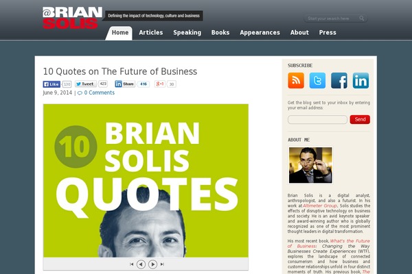 briansolis.com site used Brian-solis