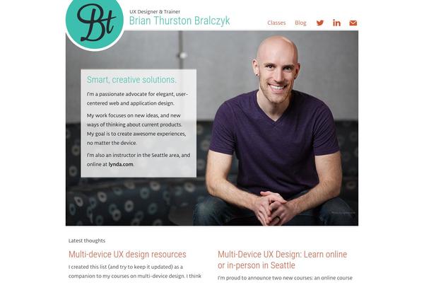 brianthurston.com site used Bthurston