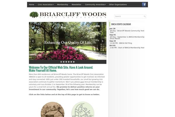 briarcliffwoods.org site used Glade