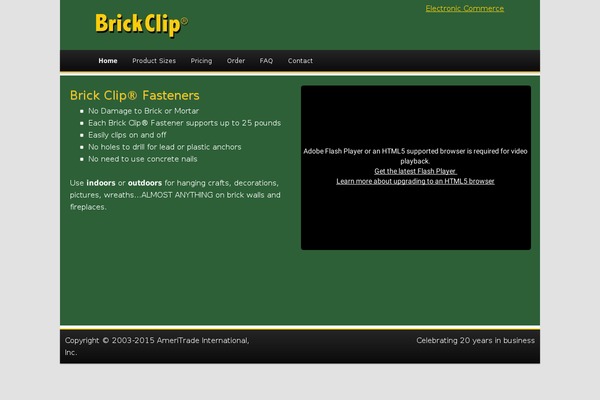 brickclip.com site used Brickclip