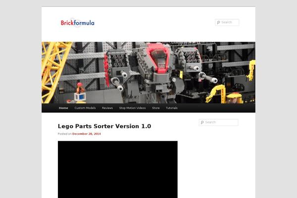 Twenty Eleven theme site design template sample