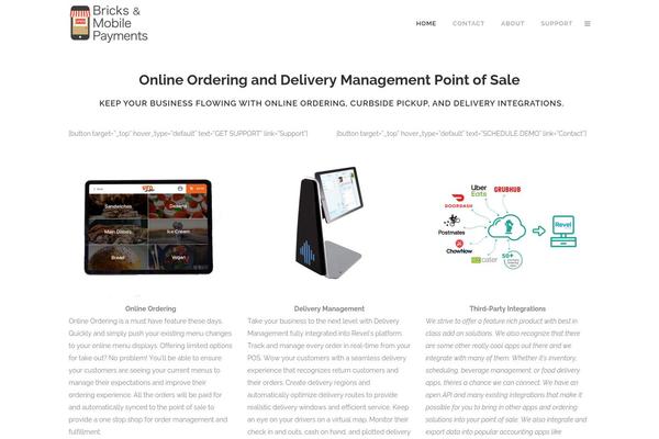 Bridge theme site design template sample