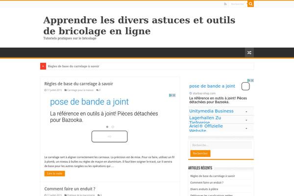 Iconic One theme site design template sample
