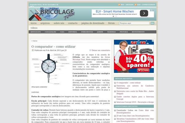 bricolagetotal.com site used Lifestyle 1.0