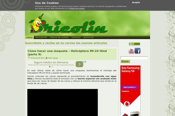 bricolin.com site used Bricolin2