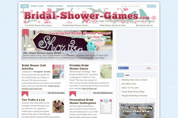 bridal-shower-games.com site used Gazette