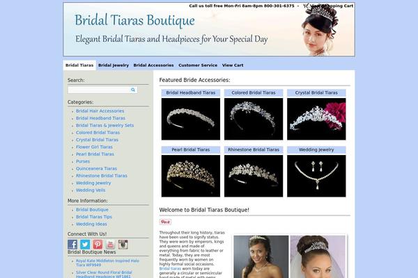 bridaltiarasboutique.com site used Mk4