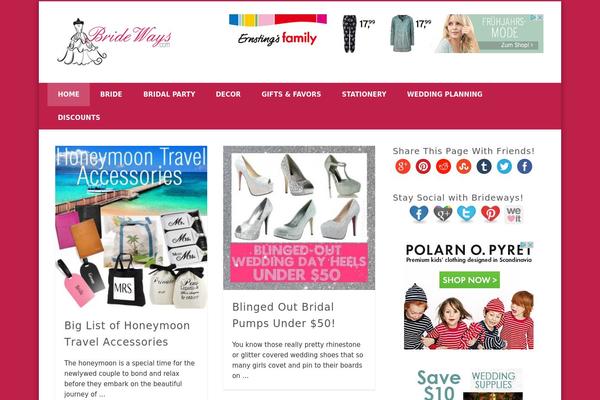 Pinboard theme site design template sample