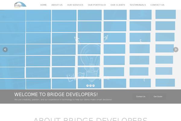 bridge-developers.com site used North