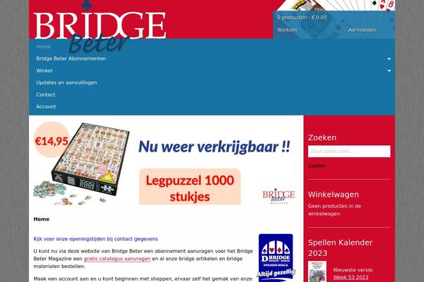bridgebeter.nl site used Bridgebeter