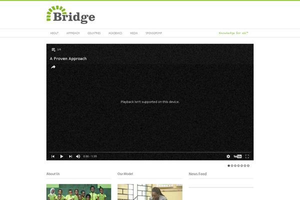 bridgeinternationalacademies.com site used Sociable