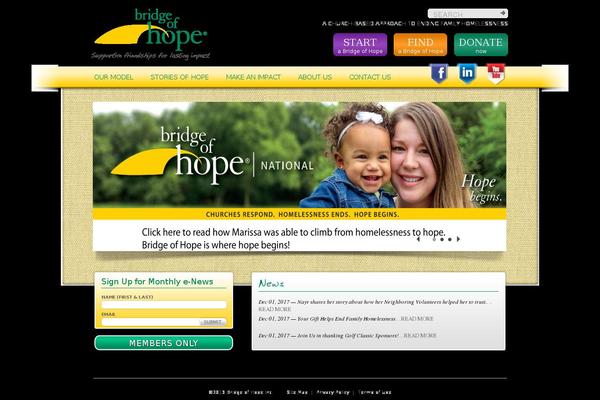 bridgeofhopeinc.org site used Bridge-of-hope
