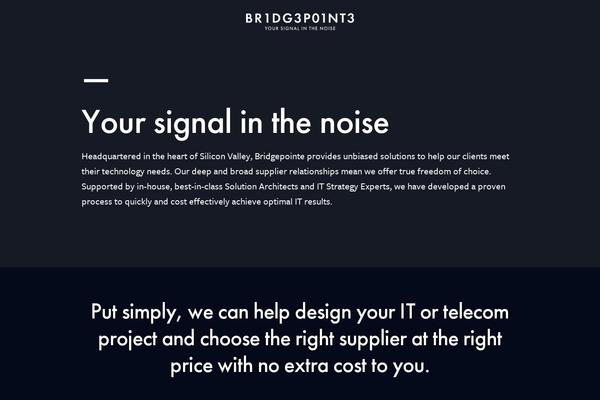 bridgepointe-technologies.com site used Bridgepointe