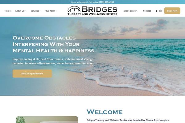 bridgestherapyandwellness.com site used Divi Child
