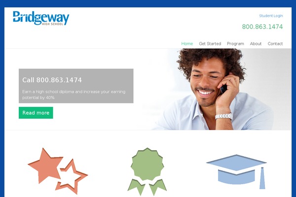 Spacious theme site design template sample