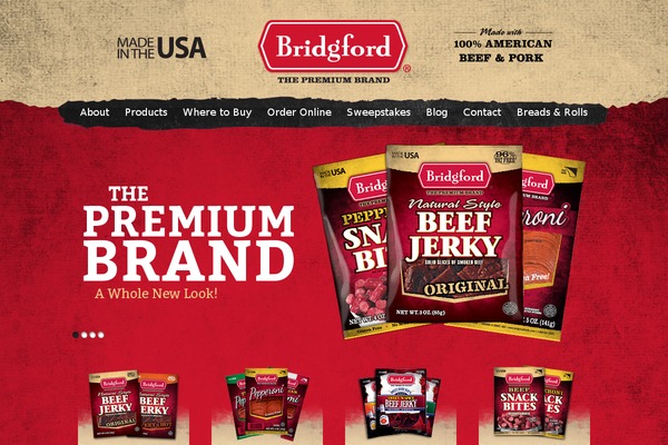 bridgfordfoods.com site used Bridgford