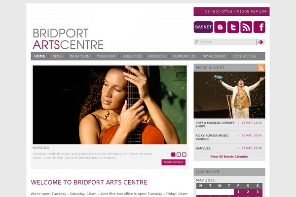 bridport-arts.com site used Bridport