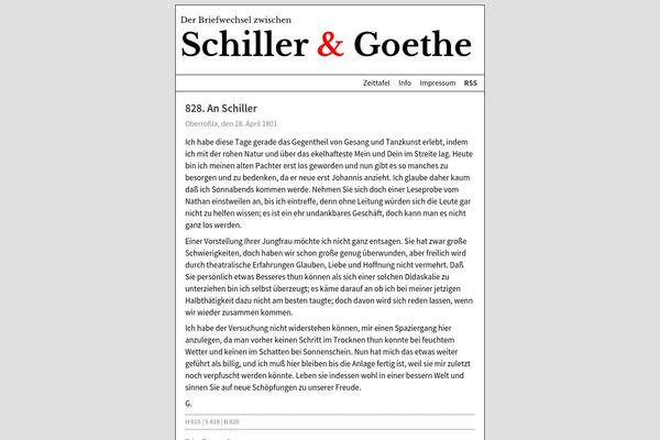 briefwechsel-schiller-goethe.de site used Bwsg