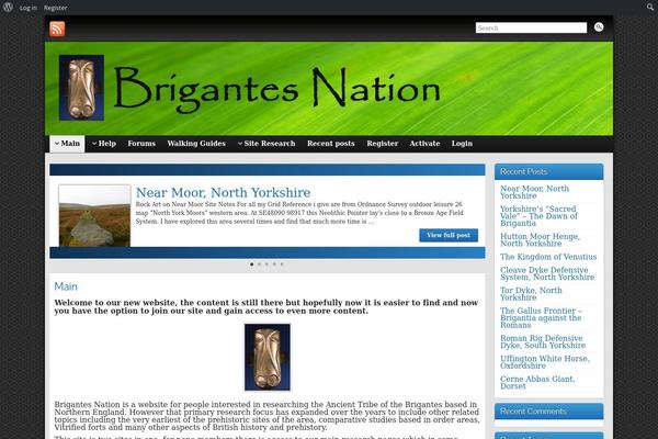 brigantesnation.com site used Graphene-child
