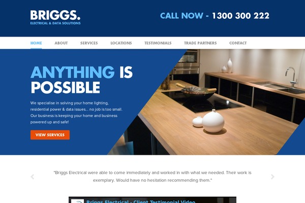 briggselectrical.com.au site used Briggs