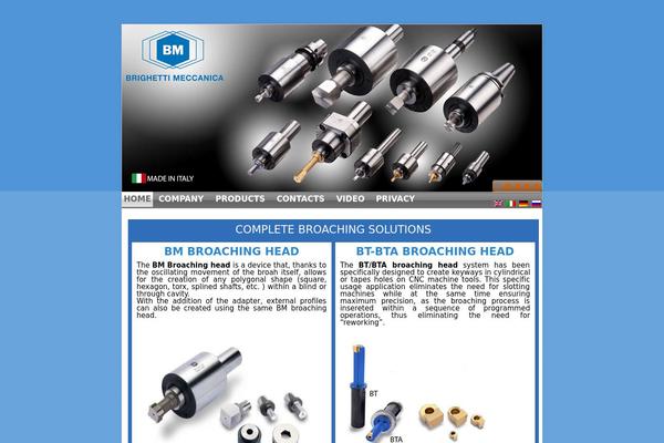 brighettibroaching.com site used Brighetti_uk