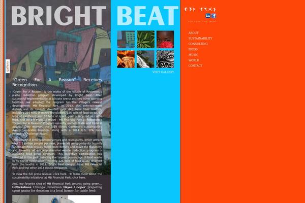 brightbeat.com site used Default