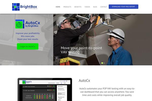 Brightbox theme site design template sample