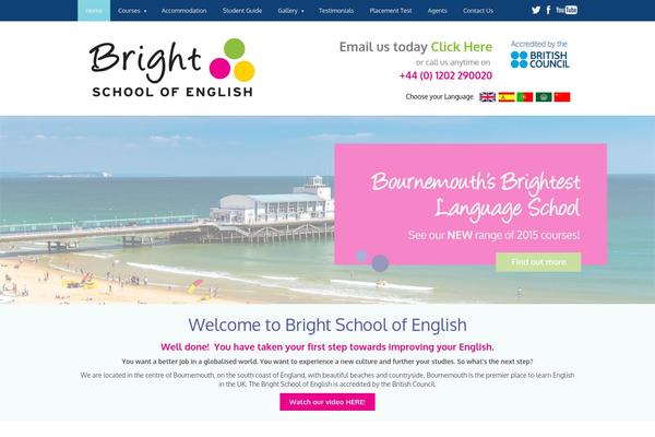 brightenglishschool.com site used Kinetic