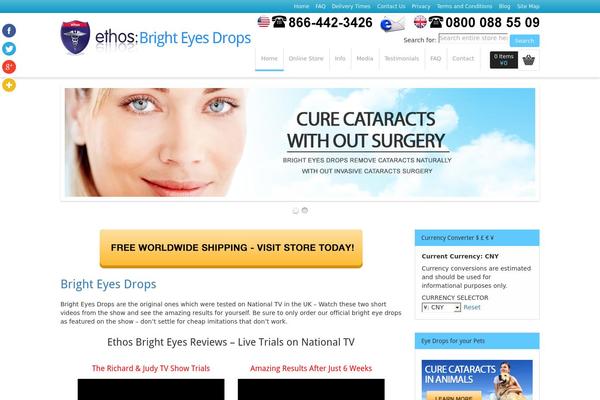 brighteyesdrops.com site used Self-titled