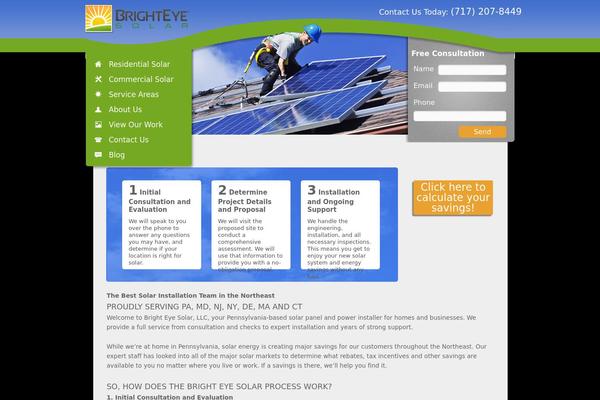 brighteyesolar.com site used Brighteyesolar