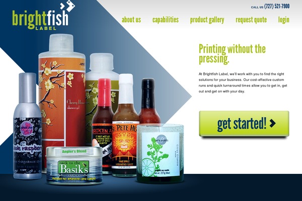 brightfishlabel.com site used Brightfish