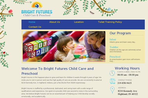 Twenty Twelve theme site design template sample