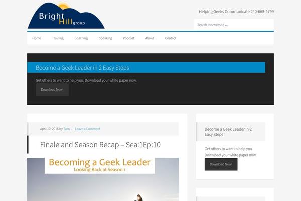 Generate Pro theme site design template sample